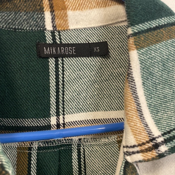 Camel and Green Shacket - Picture 2 of 5